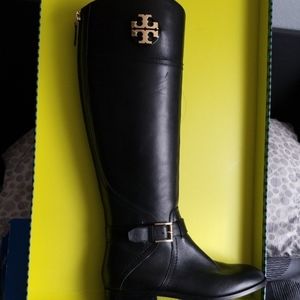 Tory Burch black rider boots